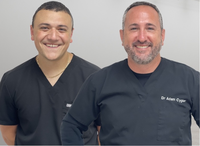 Doctor John Genco and Doctor Adam Cygler