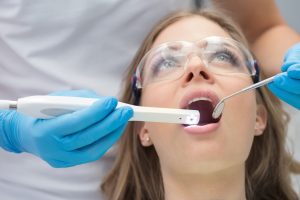 using intraoral camera